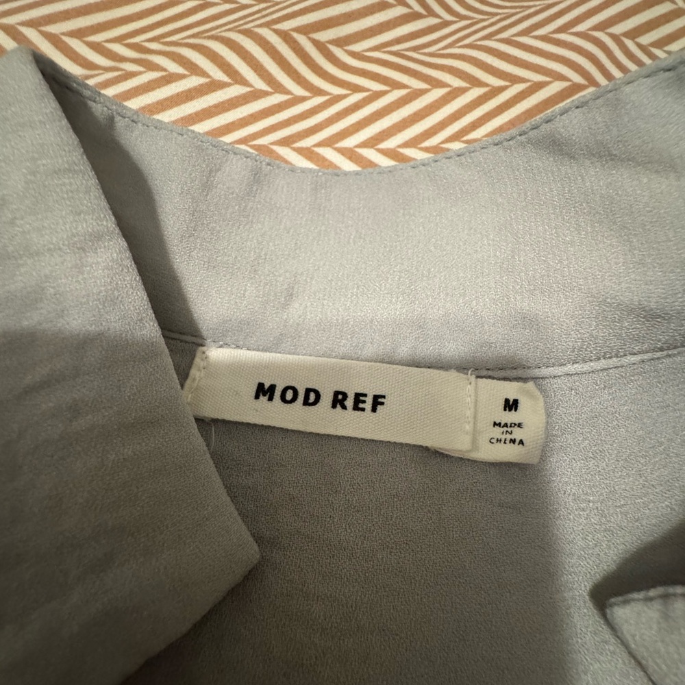 Mod Ref Soft Gray Blouse - image 2